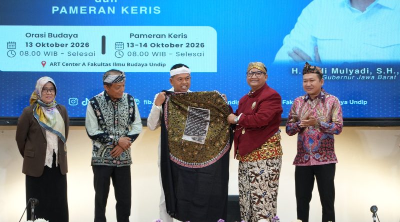 Reputasi Global FIB UNDIP Berakar pada Kebudayaan dan Integritas